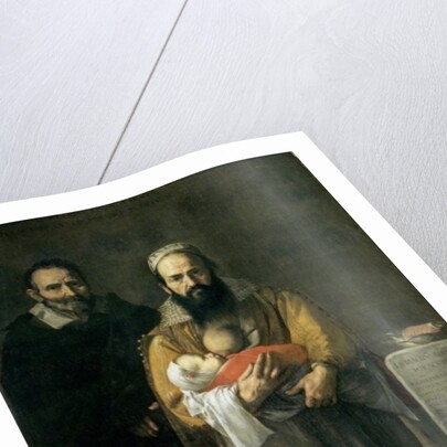 The Bearded Woman Breastfeeding by Jusepe de Ribera