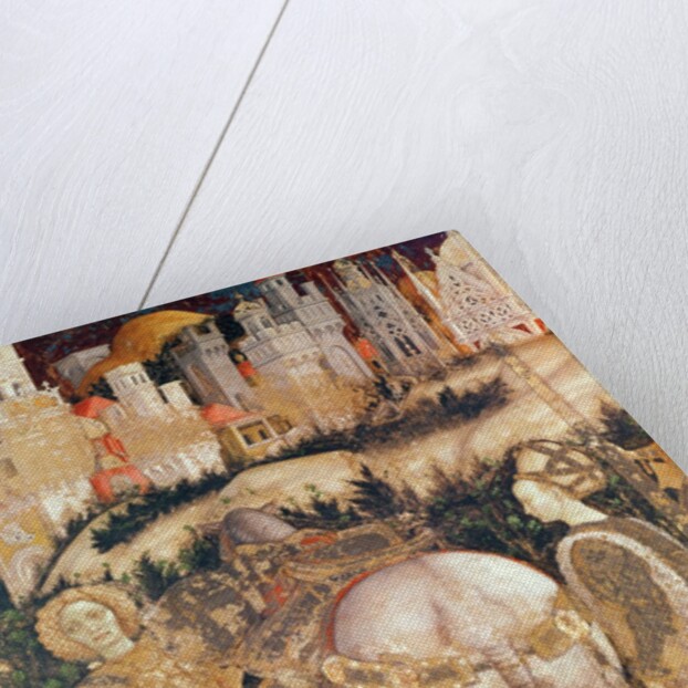 View of the Headquarters of the Prince of Conti between San Sebastian and Hondarribia, June 1719 by Jean-Baptiste Martin