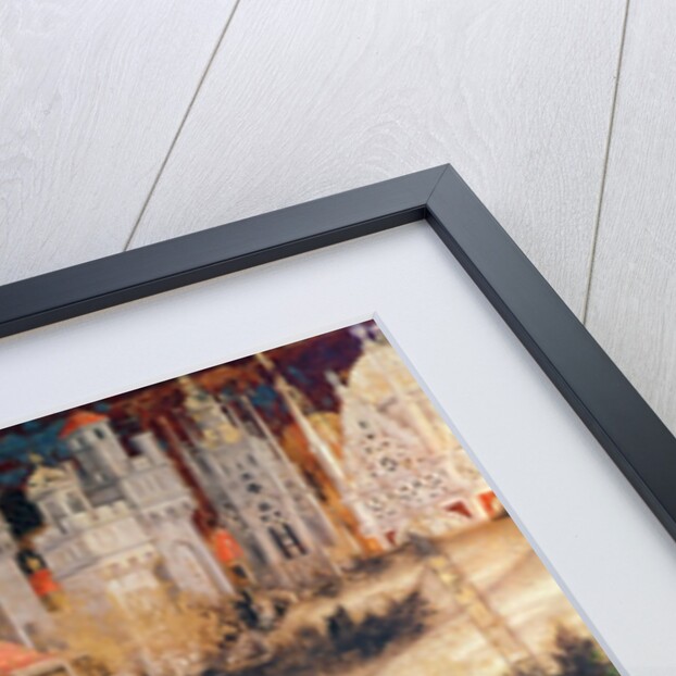 View of the Headquarters of the Prince of Conti between San Sebastian and Hondarribia, June 1719 by Jean-Baptiste Martin