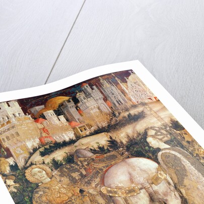 View of the Headquarters of the Prince of Conti between San Sebastian and Hondarribia, June 1719 by Jean-Baptiste Martin