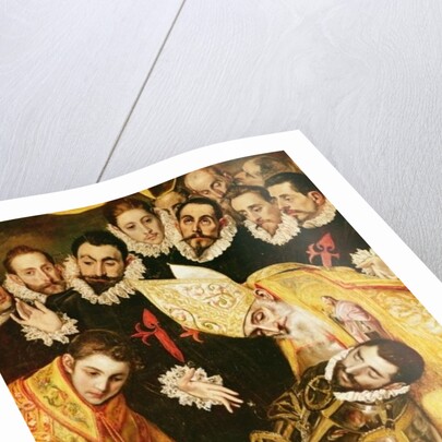 The Burial of Count Orgaz by El (1541-1614) Greco