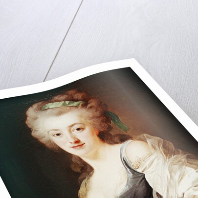 Portrait of Anne Vallayer-Coster, 1783 by Alexander Roslin