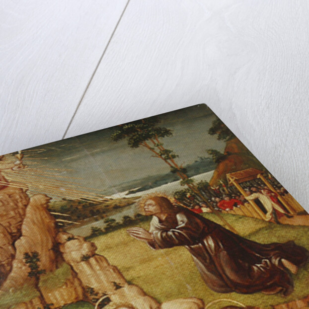 Jesus in the Garden of Olives, from Scenes from the Life of Christ by Anton Henkel