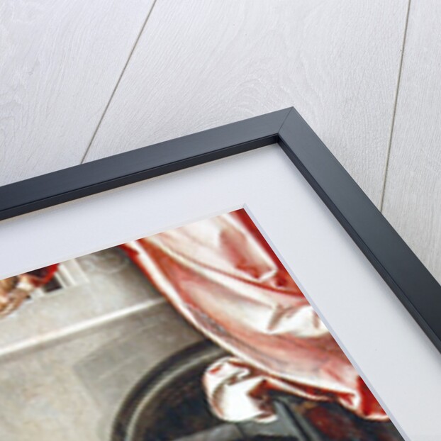 Bugnon Altarpiece: right hand panel depicting charity, c.1507 by Hans Fries