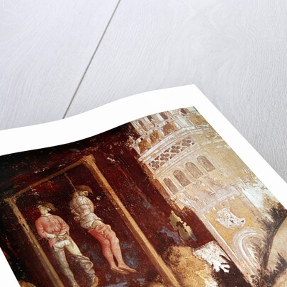 Scene from St George and the Princess, 1433-1435 by Antonio Pisanello