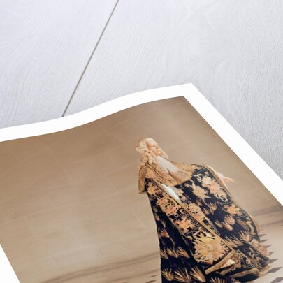 Official robes of a knight of the French chivalric order of the Holy Spirit by French School