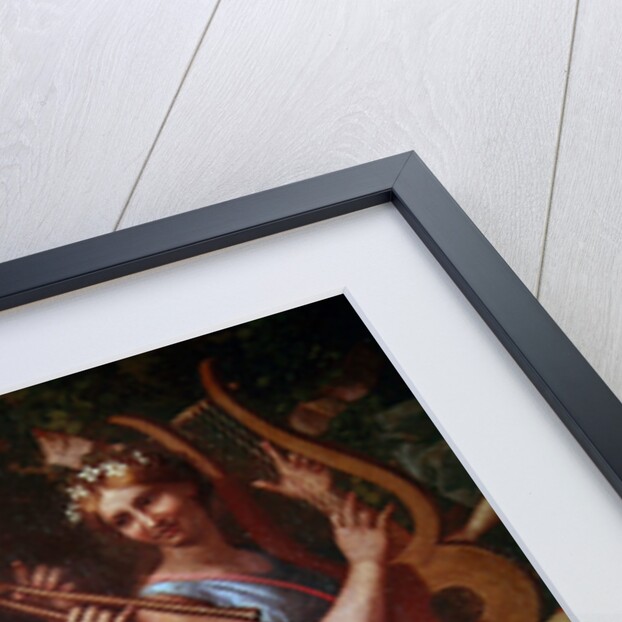 Hymenaios Disguised as a Woman During an Offering to Priapus by Nicolas Poussin