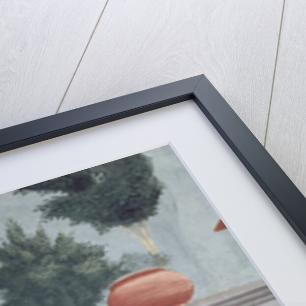 Heads of people below the background wall by T. & Lippi F. (1457/8-1504) Masaccio