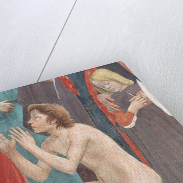 Detail of the resurrected child by T. & Lippi