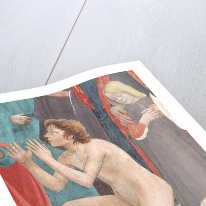 Detail of the resurrected child by T. & Lippi