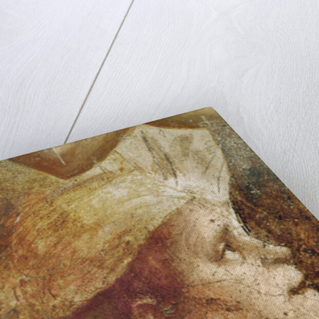 Head of the cripple, from St. Peter Healing with his Shadow, c.1427 by Tommaso Masaccio