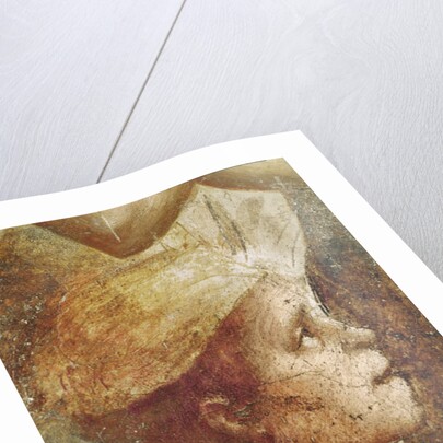 Head of the cripple, from St. Peter Healing with his Shadow, c.1427 by Tommaso Masaccio