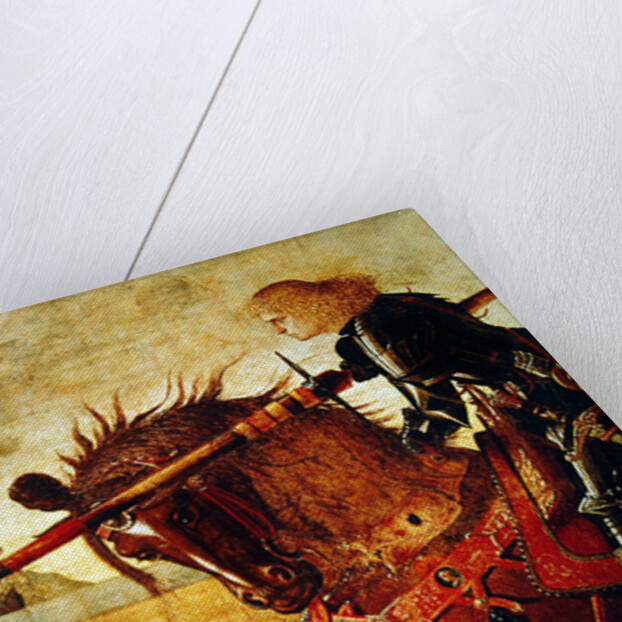 Detail of St. George Killing the Dragon, c.1502-07 by Vittore Carpaccio