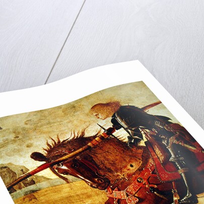 Detail of St. George Killing the Dragon, c.1502-07 by Vittore Carpaccio