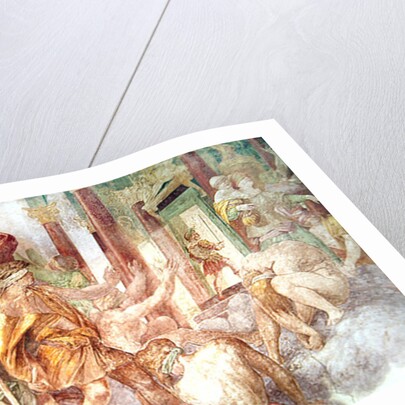 Francis I drives out the Vices and enters the Temple of Jupiter, c.1522-40 by Giovanni Battista Rosso Fiorentino