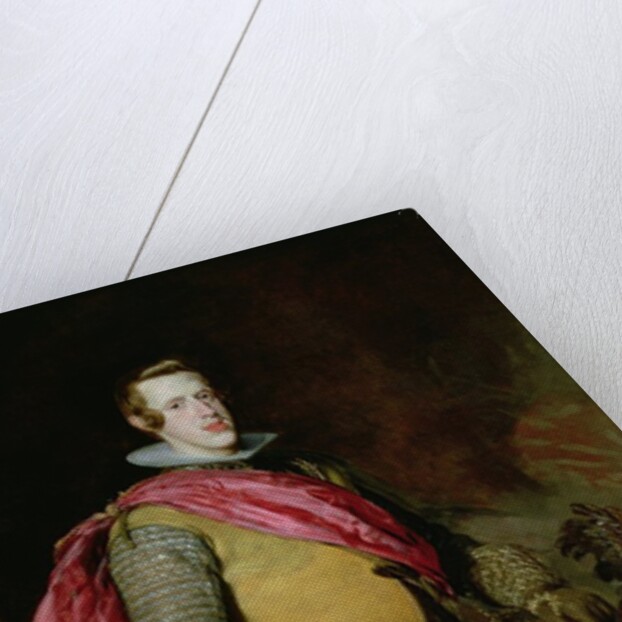 Portrait of Philip IV of Spain by Diego Rodriguez de Silva y Velazquez