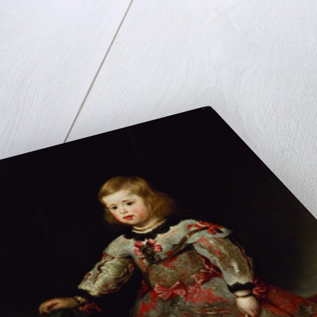 The Infanta Maria Margarita of Austria as a Child by Diego Rodriguez de Silva y Velazquez
