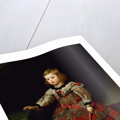 The Infanta Maria Margarita of Austria as a Child by Diego Rodriguez de Silva y Velazquez