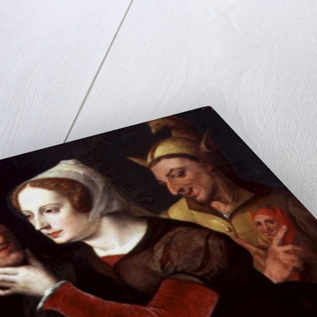 The Older One Becomes, The Madder One Becomes, So Says the Old Man by Master of the Prodigal Son