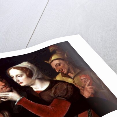 The Older One Becomes, The Madder One Becomes, So Says the Old Man by Master of the Prodigal Son