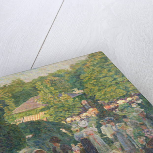 Le Parc de Monsouris, View Towards the Bandstand by Ludovic Vallee