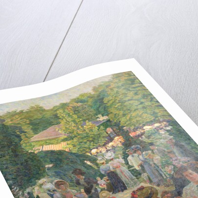 Le Parc de Monsouris, View Towards the Bandstand by Ludovic Vallee