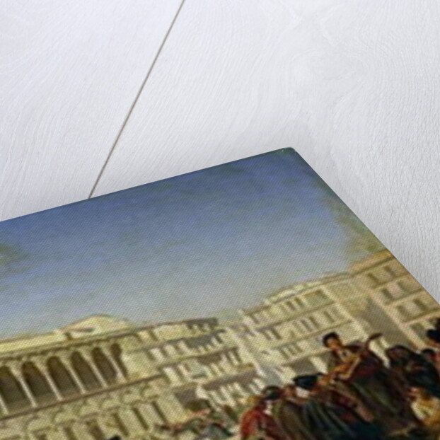 The Plaza de San Francisco and the Ayuntamiento, Seville by Achille Zo