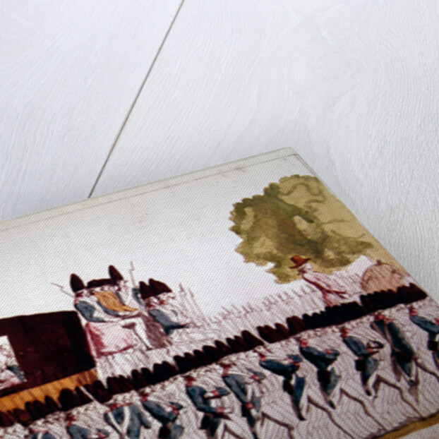 The Return of the Royal Family to Paris, 25 June 1791 by French School