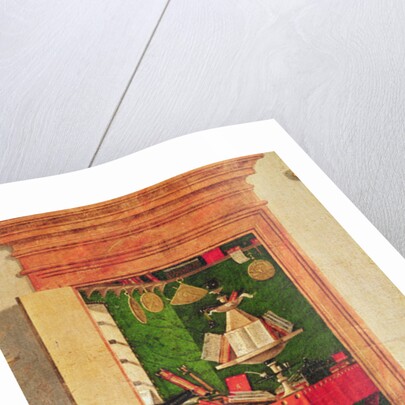 Detail of the Vision of St. Augustine, c.1502-08 by Vittore Carpaccio