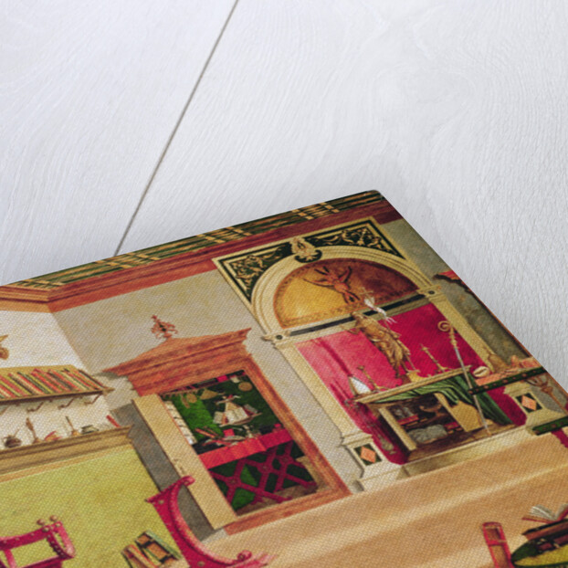 Detail of the Vision of St. Augustine, c.1502-08 by Vittore Carpaccio