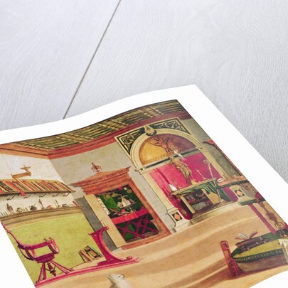 Detail of the Vision of St. Augustine, c.1502-08 by Vittore Carpaccio