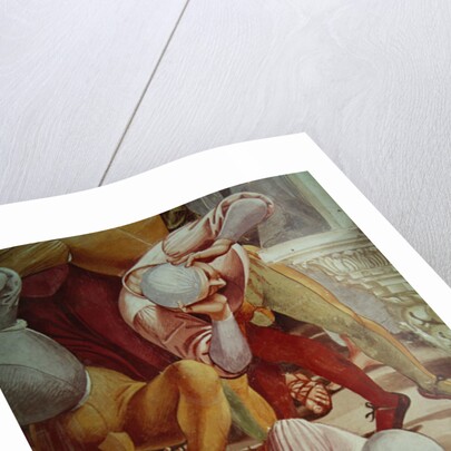 Detail of Prophets and the End of the World, entrance wall of the Chapel of the Madonna di San Brizio, 1499-1504 by Luca Signorelli