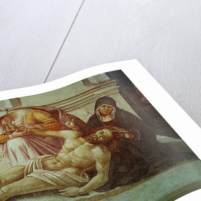 Detail of the Descent from the Cross by Luca Signorelli