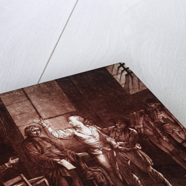 The Final Speech of Joseph Chalier by French School