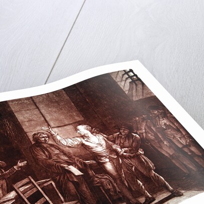 The Final Speech of Joseph Chalier by French School