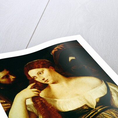Woman Combing her Hair by Titian (c.1488-1576)