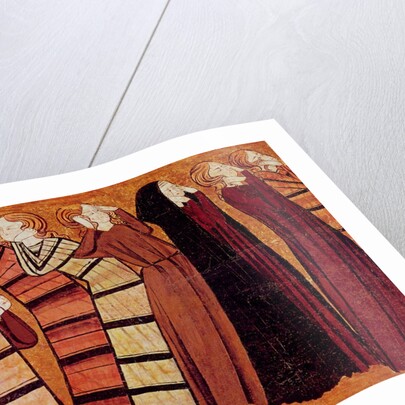 Mourners, panel from the Tomb of Don Sancho Saiz de Carrillo by Spanish School