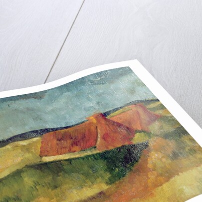 Thatched Cottages at Pouldu, 1894 by Paul Serusier