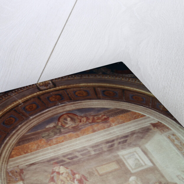 Saint Fina's vision of Saint Gregory, before 1485 by Domenico Ghirlandaio