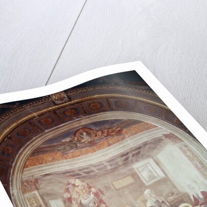 Saint Fina's vision of Saint Gregory, before 1485 by Domenico Ghirlandaio