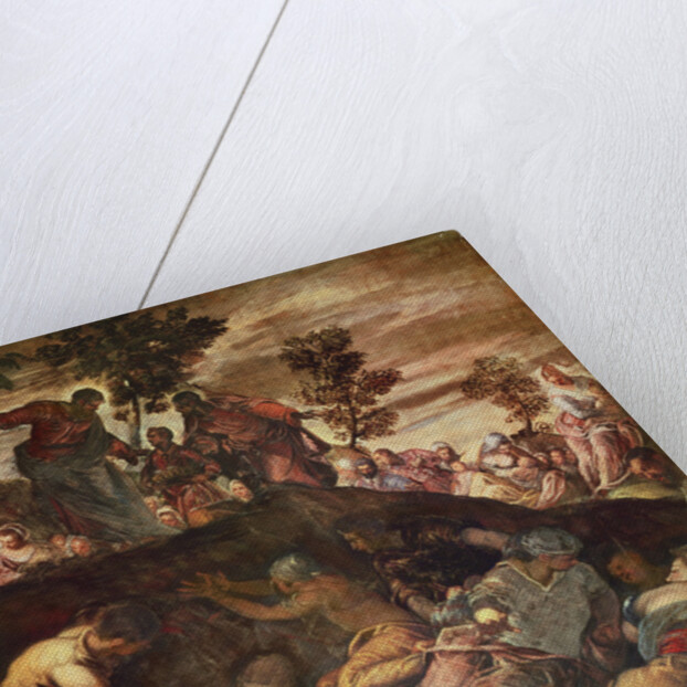 The Multiplication of loaves and fishes, c.1575 by Jacopo Robusti Tintoretto