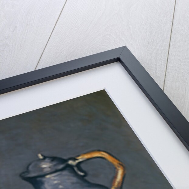 Still life with a tin kettle, 1869 by Paul Cezanne