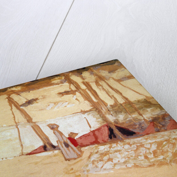 Promenade in the port at Le Pouliguen, 1908 by Edouard Vuillard