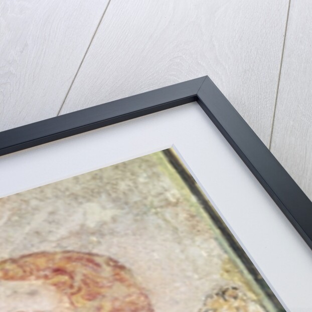 The Females Saints at the Tomb and the Resurrection, detail of the Mandore Player, 1330 by Juan Oliver