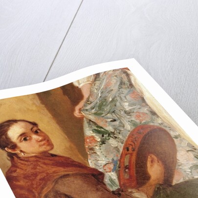 The Dance Lesson by Pietro Longhi