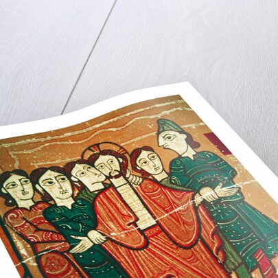 Altarpiece panel showing Christ's Arrest by Spanish School