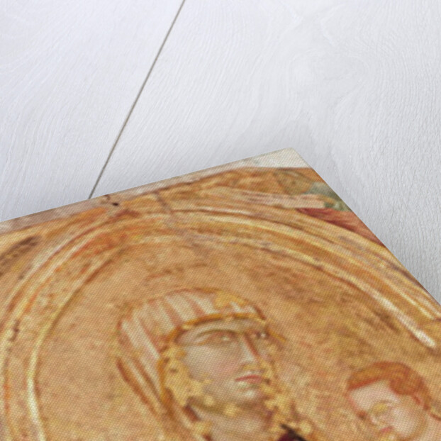 Virgin and Child and Friar Corrado by Sienese School