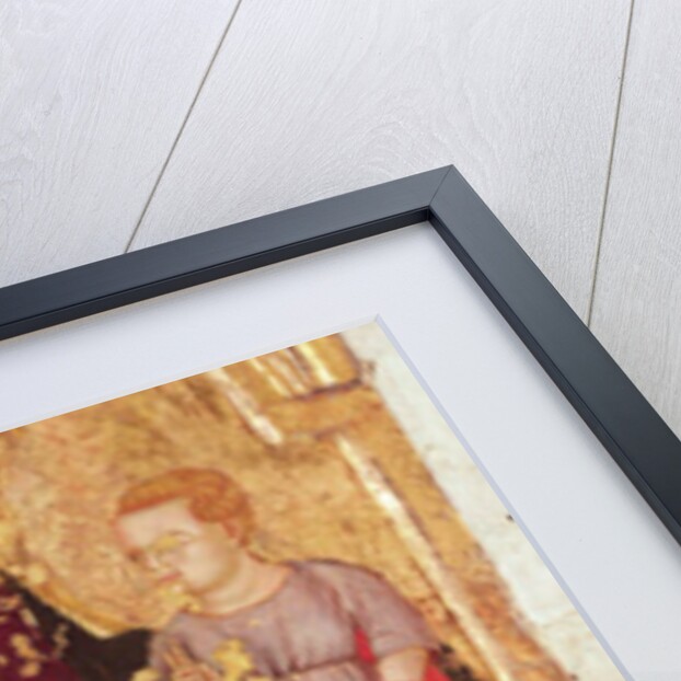 Virgin and Child and Friar Corrado by Sienese School