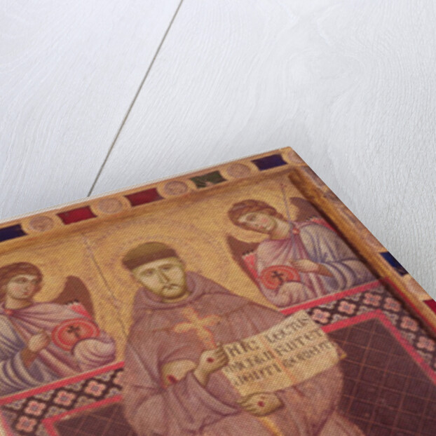 St. Francis and Angels, c.1250-1300 by Italian School