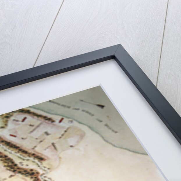 Map of Phillipsburg by F. Dubourg